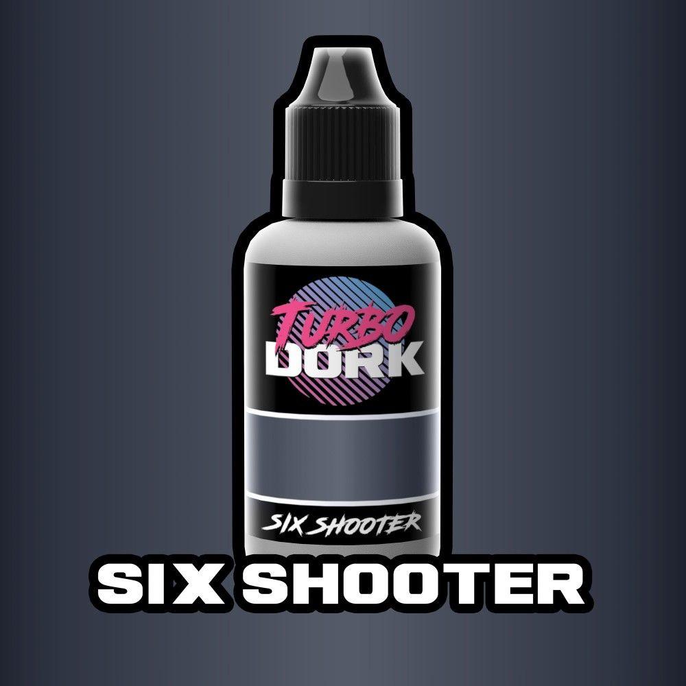 Turbo Dork Six Shooter Metallic Acrylic Paint 20ml Bottle - Good Games