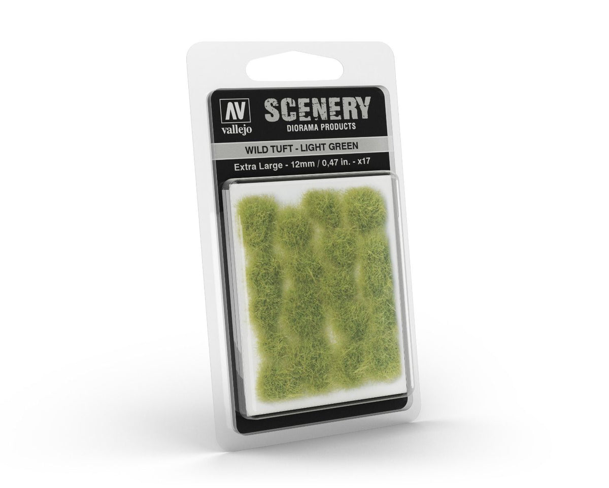 Vallejo Hobby Scenery - Light Green Extra Large Wild Tuft