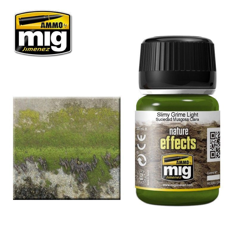 Ammo by MIG Enamel Effects Slimy Grime Light 35ml - Good Games