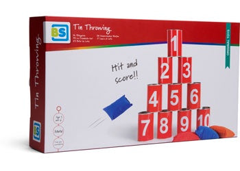 BS Toys - Tin Throwing - Red - Good Games