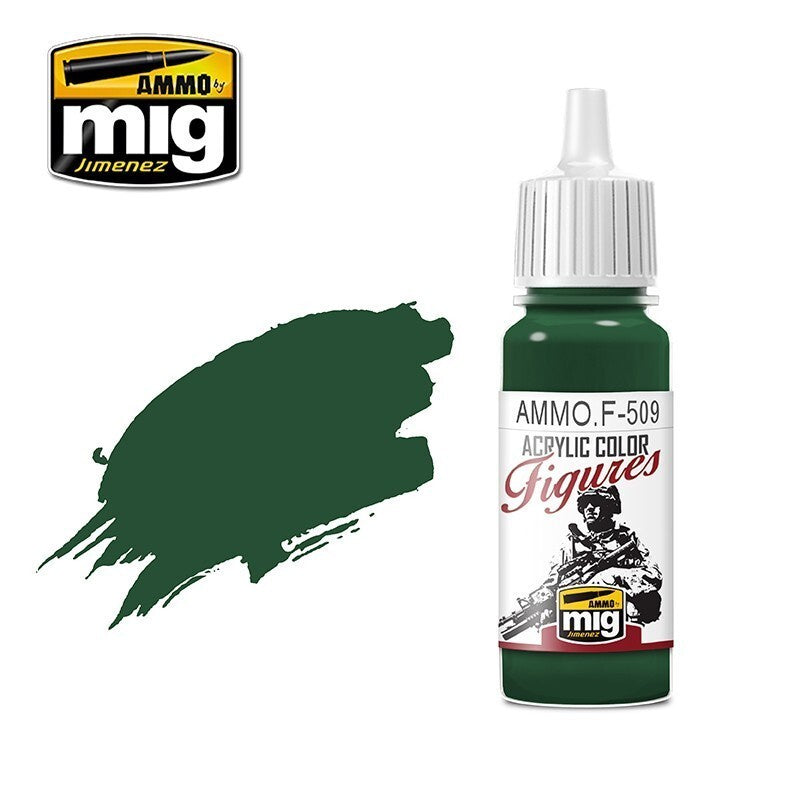 Ammo by MIG Figures Paints Uniform Green Base 17ml - Good Games