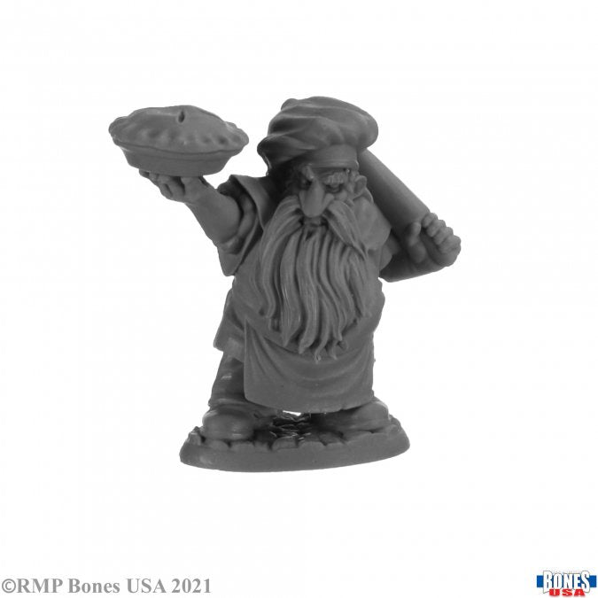 Reaper Bones Usa - Tub Dwarf Baker