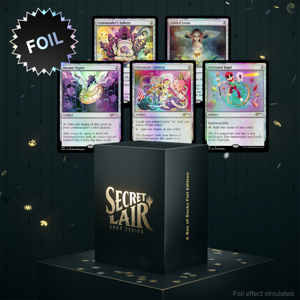 Magic: The Gathering - Secret Lair - A Box of Rocks (Foil)