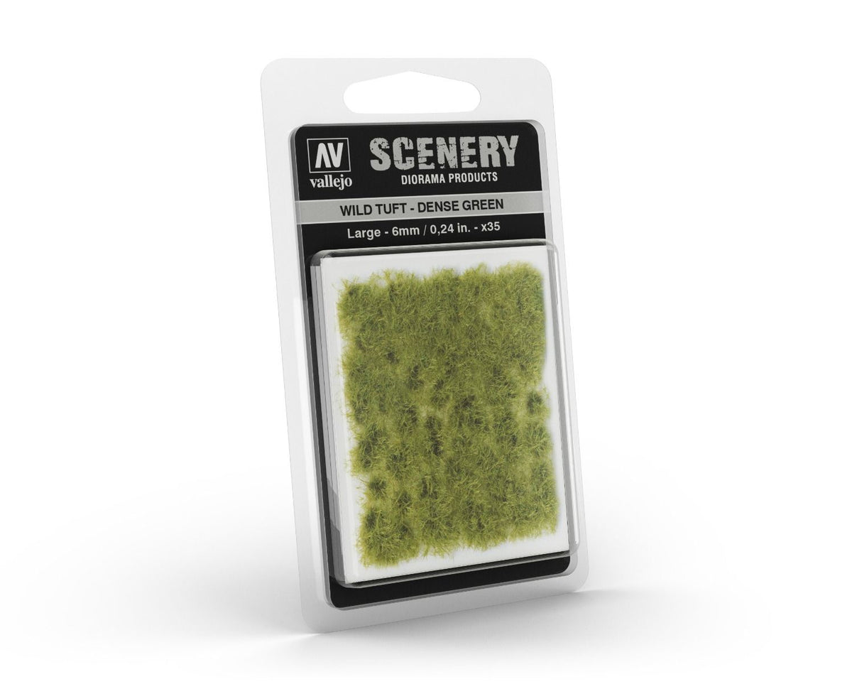 Vallejo Hobby Scenery - Dense Green Large Wild Tuft