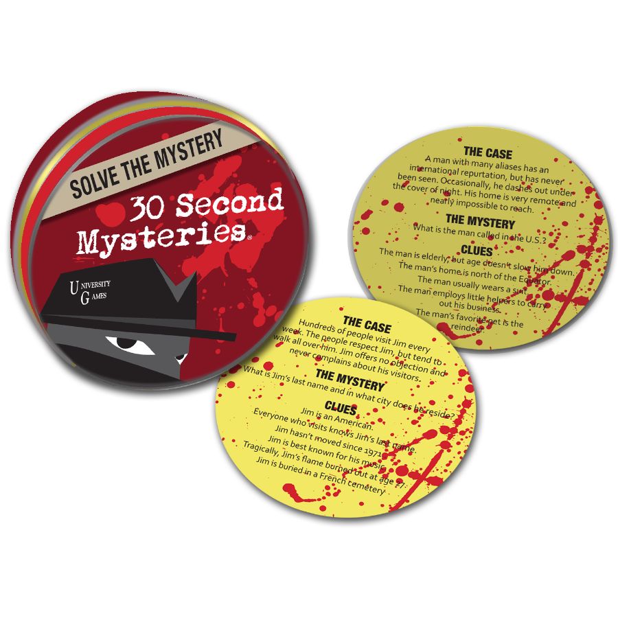 Mystery Tins 30 Second Mysteries