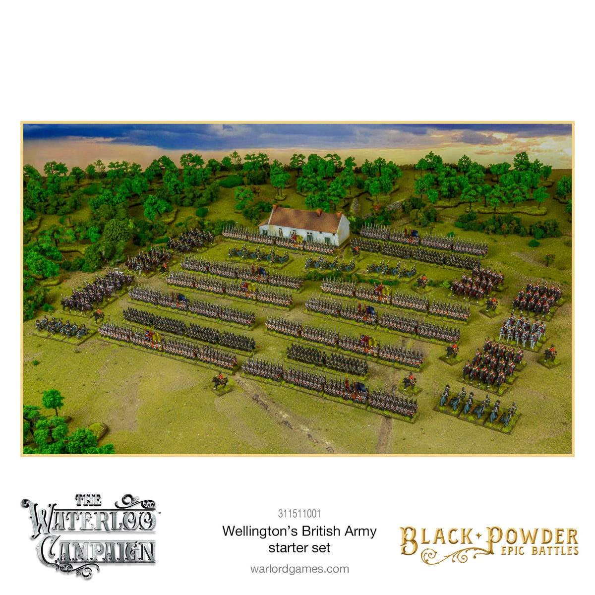 Black Powder Epic Battles: Waterloo - British Starter Set - Good Games