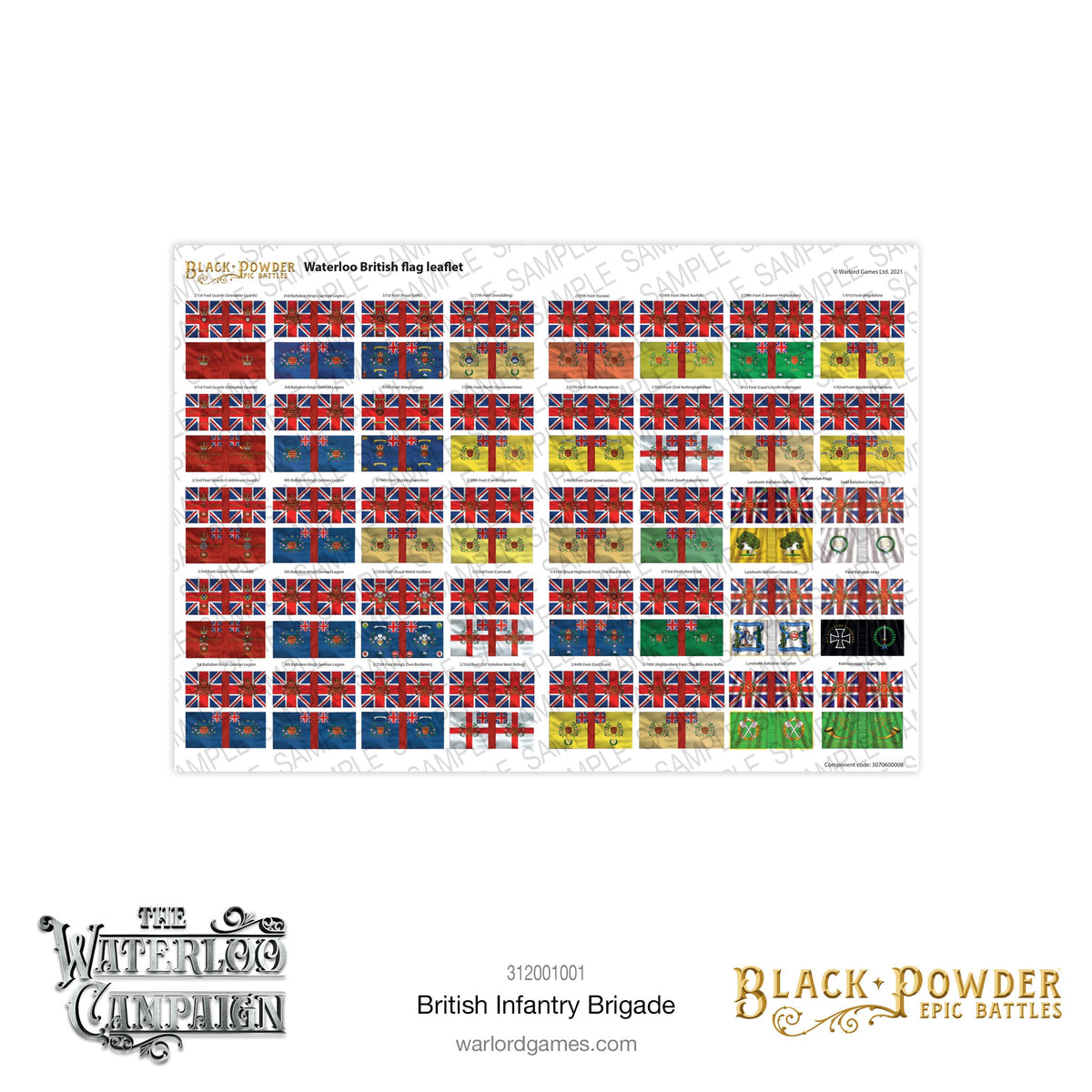 Black Powder Epic Battles: Waterloo - British Infantry - Good Games