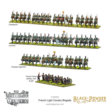 Black Powder Epic Battles: Waterloo - French Light Cavalry - Good Games