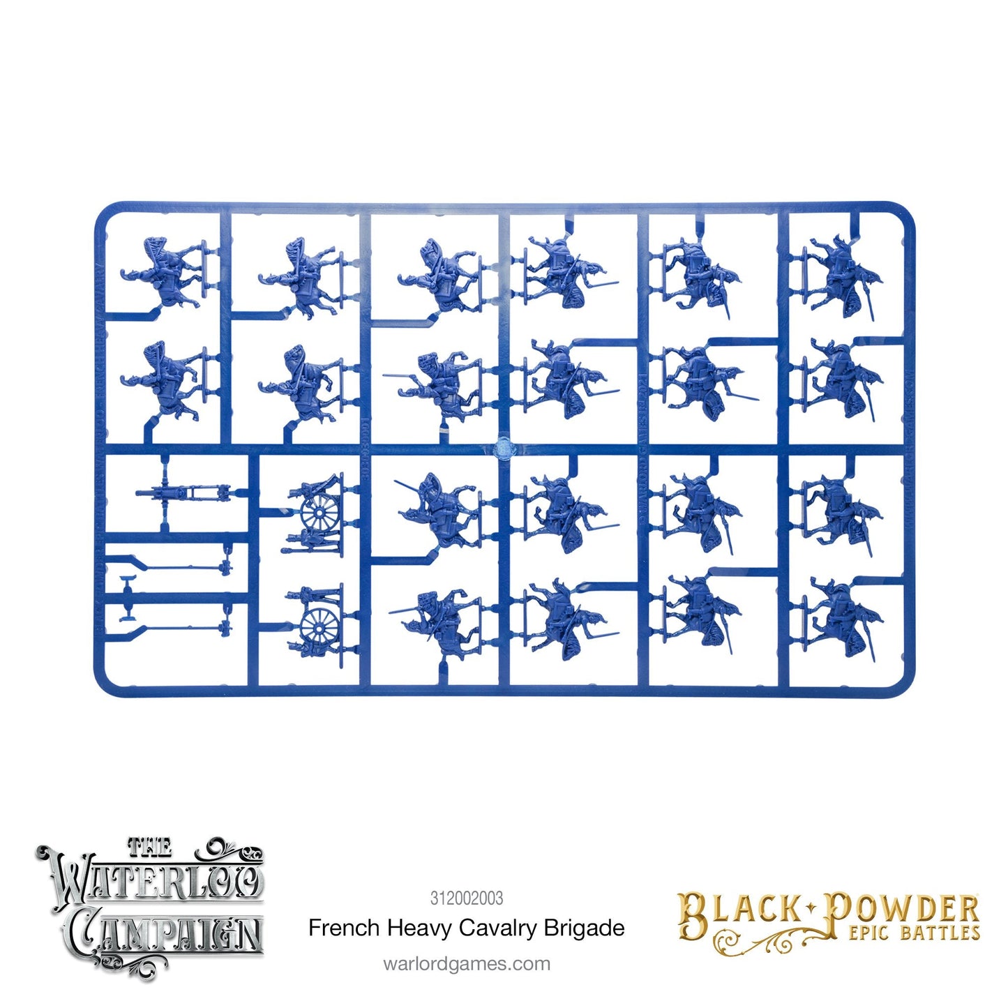 Black Powder Epic Battles: Waterloo - French Heavy Cavalry - Good Games