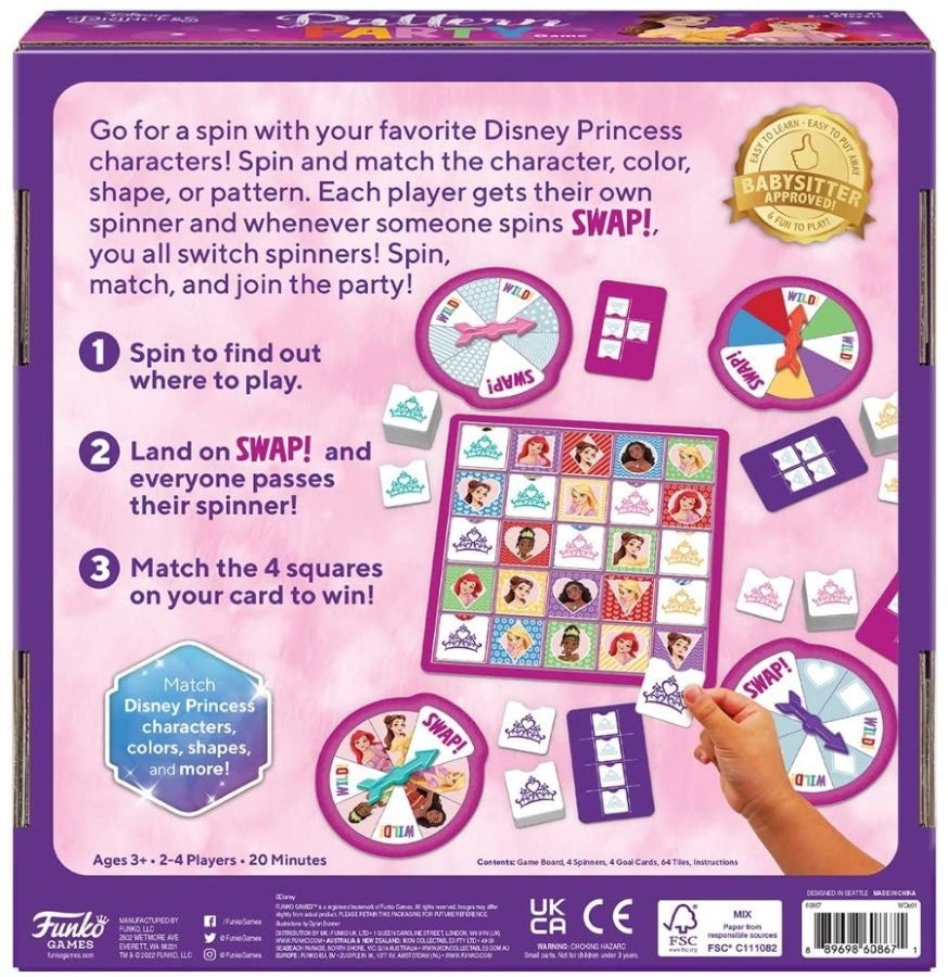 Disney Princess - Pattern Party Game - Good Games