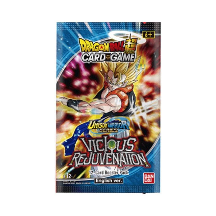 Dragon Ball Super Card Game - Unison Warrior Series 03 Vicious Rejuvenation Booster Pack [DBS-B12] - Good Games