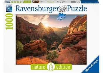 Ravensburger - Zion Canyon USA 1000 Piece Jigsaw - Good Games