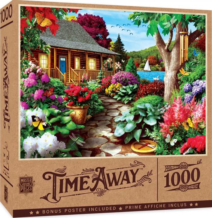 MasterPieces - Time Away Dragonfly Garden 1000 Piece Jigsaw - Good Games