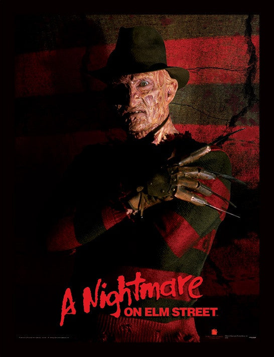 Nightmare On Elms Street - Freddy Krueger Poster - Good Games