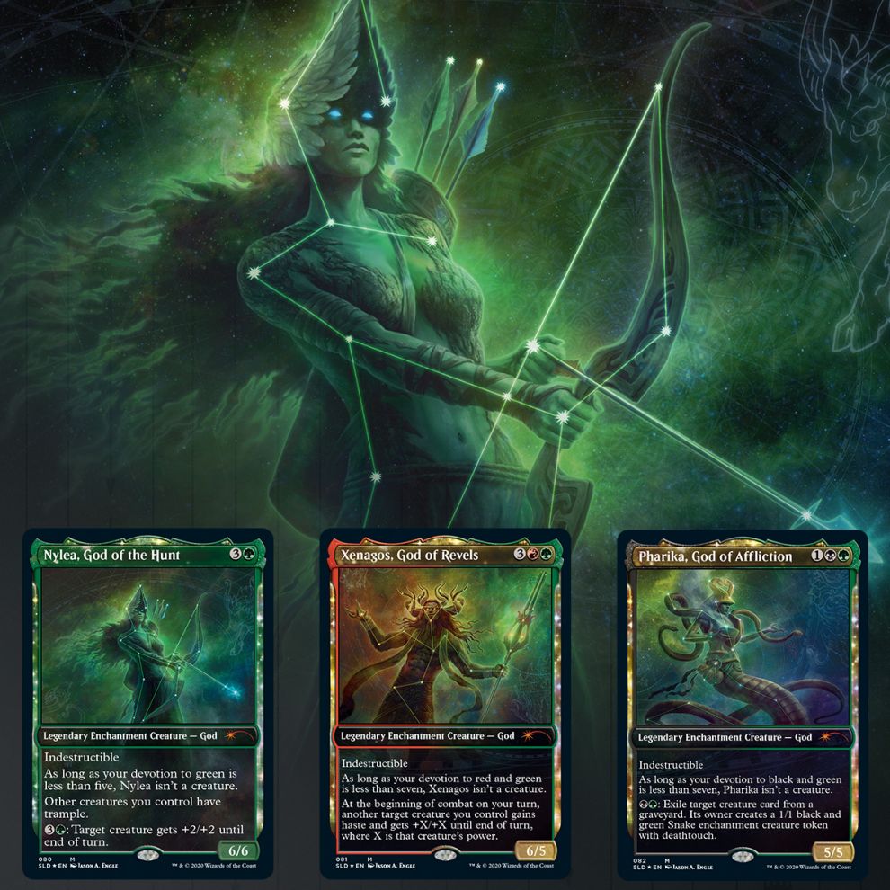 Magic: The Gathering - Secret Lair Drop 2020 - Theros Stargazing: Vol. V (Nylea)