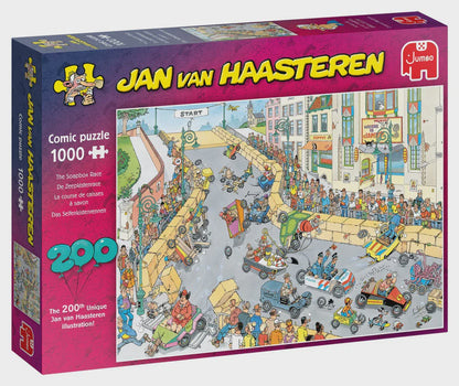 Jan Van Haasteren - Soapbox Derby 1000 Piece Jigsaw - Good Games