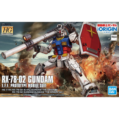 Bandai HG 1/144 RX-78-02 GUNDAM (GUNDAM THE ORIGIN Ver.) - Good Games