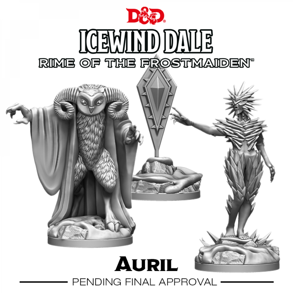 Dungeons & Dragons - Icewind Dale Rime of the Frostmaiden Auril (3 Figs) - Good Games