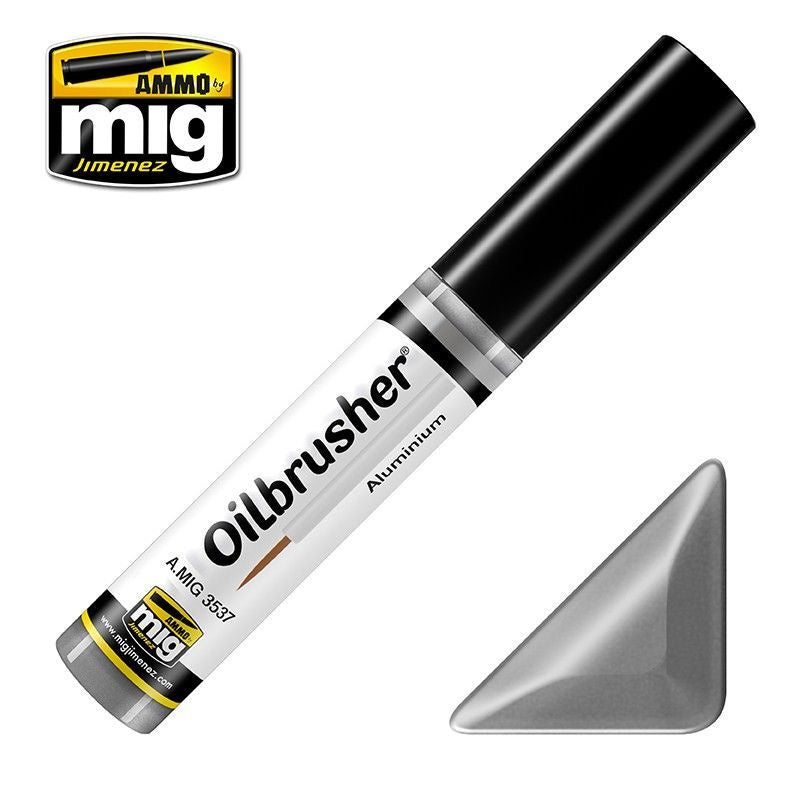 Ammo by MIG Oilbrusher Aluminium - Good Games