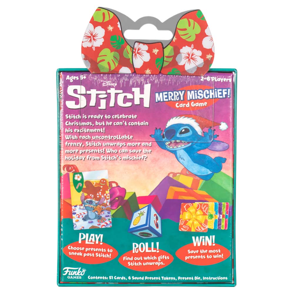 Lilo and Stitch - Merry Mischief Holiday Card Game - Good Games