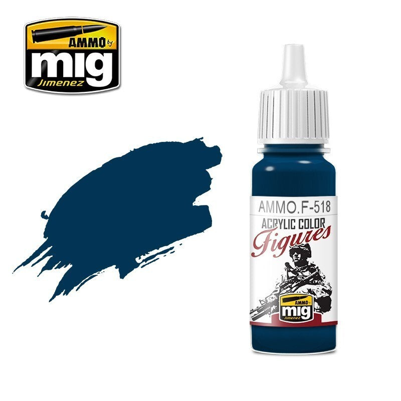 Ammo by MIG Figures Paints Marine Blue 17ml - Good Games