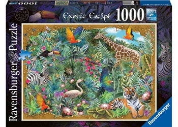 Ravensburger - Exotic Escape 1000 Piece Jigsaw - Good Games