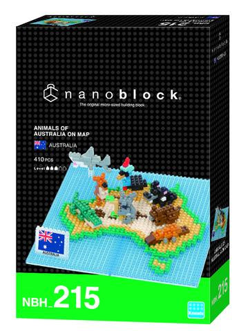 Nanoblocks - Animals of Australia on Map - Good Games
