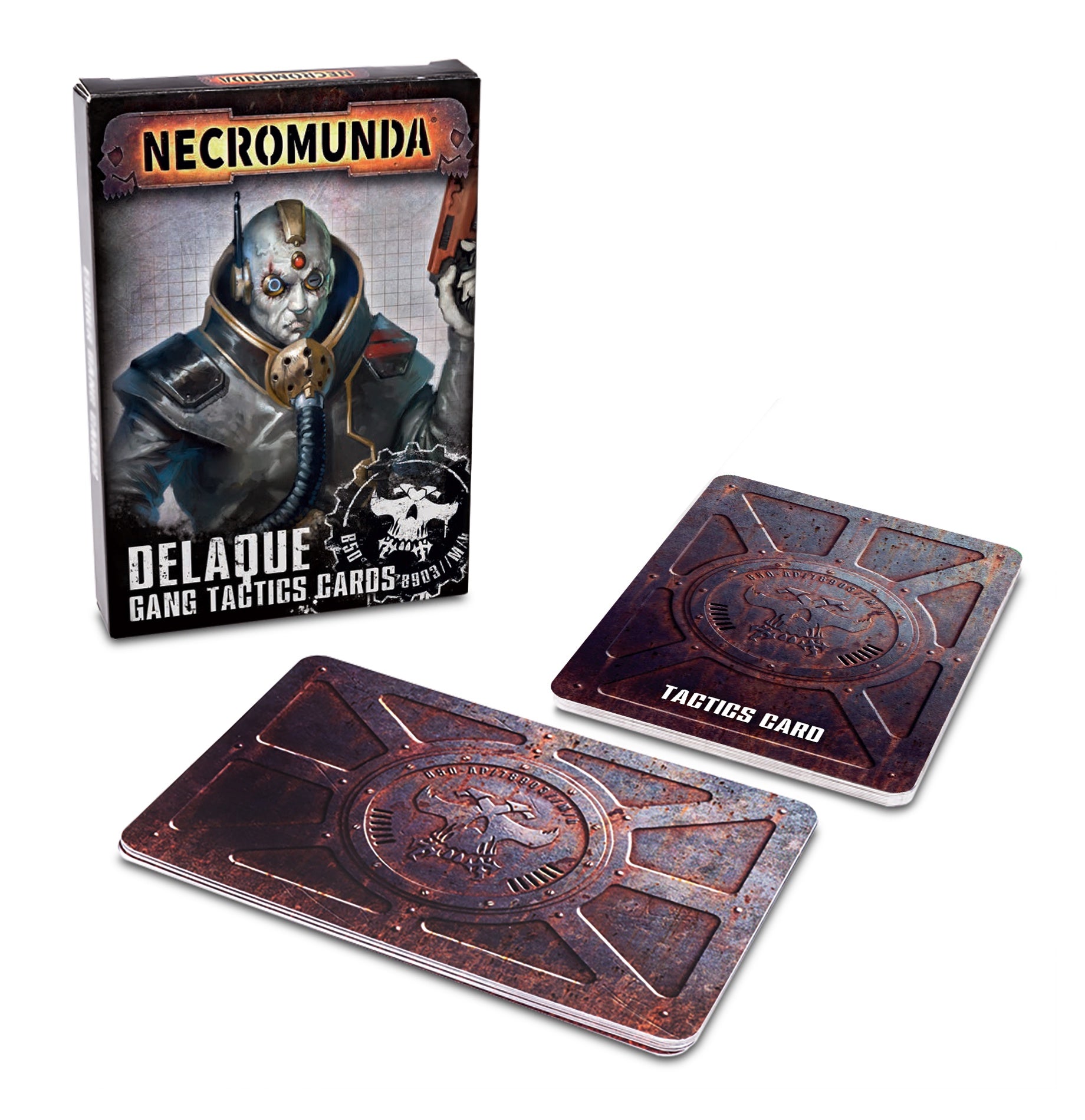 Necromunda - Delaque Gang Tactics Cards (300-28) - Good Games