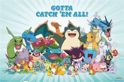 Pokemon - All Time Favourites Poster - Good Games