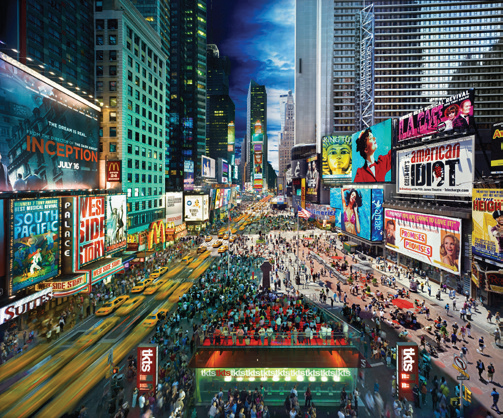 Clementoni - Stephen Wilkes Times Square 1000 Piece Jigsaw