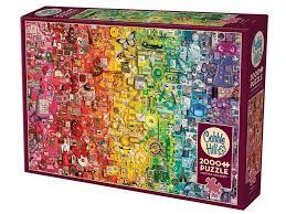 Rainbow 2000 Piece Jigsaw - Good Games