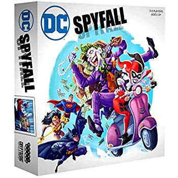 Spyfall Dc Comics Board Game