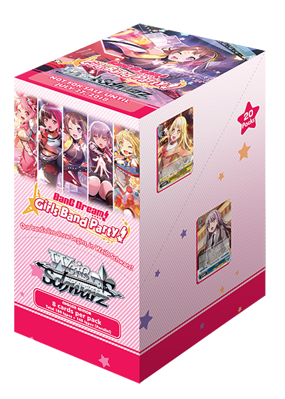 Weiss Schwarz - WSBT Bang Dream Girls Band Party Booster Box English - Good Games
