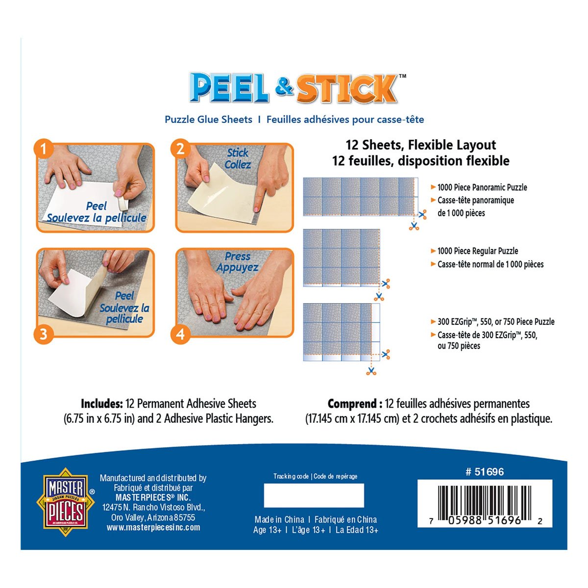 Masterpieces Puzzle Glue Sheets - Good Games