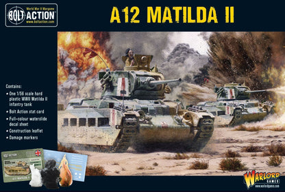 Bolt Action A12 Matilda Infantry Tank (Plastic) - Good Games