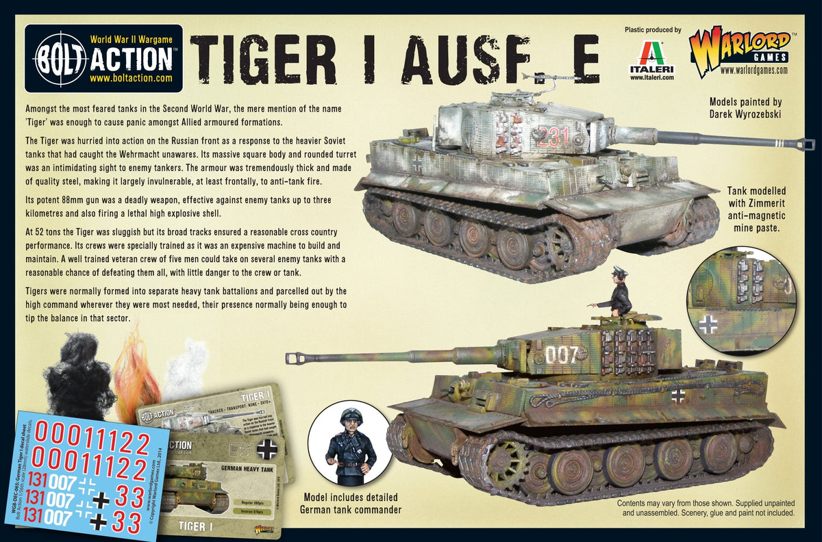 Bolt Action Tiger I - Good Games