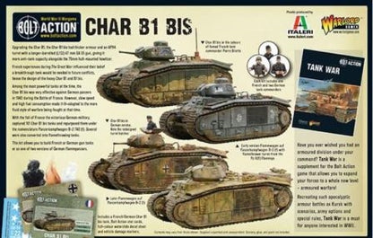 Bolt Action Char B1 BIS Tank Plastic - Good Games