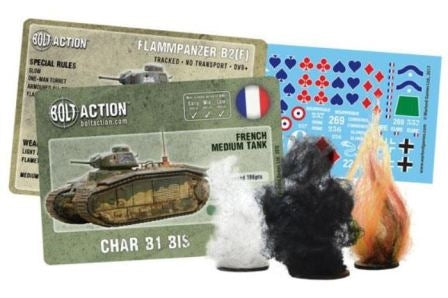 Bolt Action Char B1 BIS Tank Plastic - Good Games