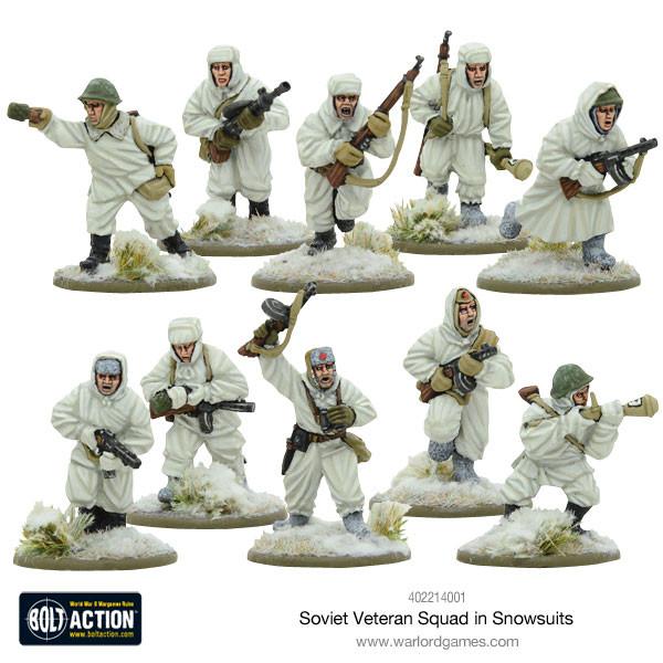 Soviet Veteran Squad in Snow Suits - Good Games