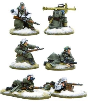German Heer Panzerscheck Flamethrower and Sniper Teams winter - Good Games