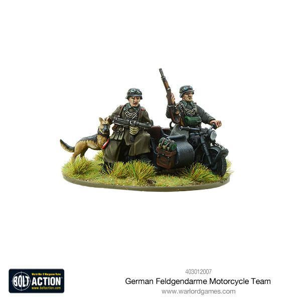 Bolt Action German Feldgendame Motorcylce Team - Good Games