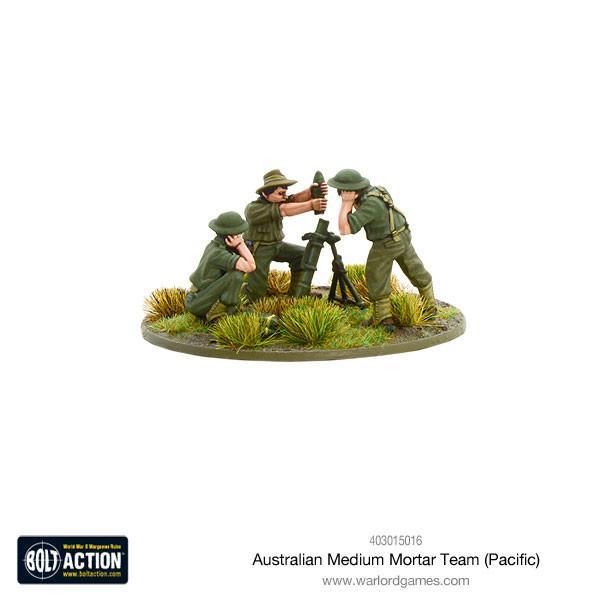 Bolt Action Australian Medium Mortar Team (Pacific) - Good Games