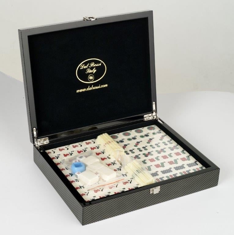 Dal Rossi Mahjong Carbon Fibre Mahogany 29.5cm - Good Games