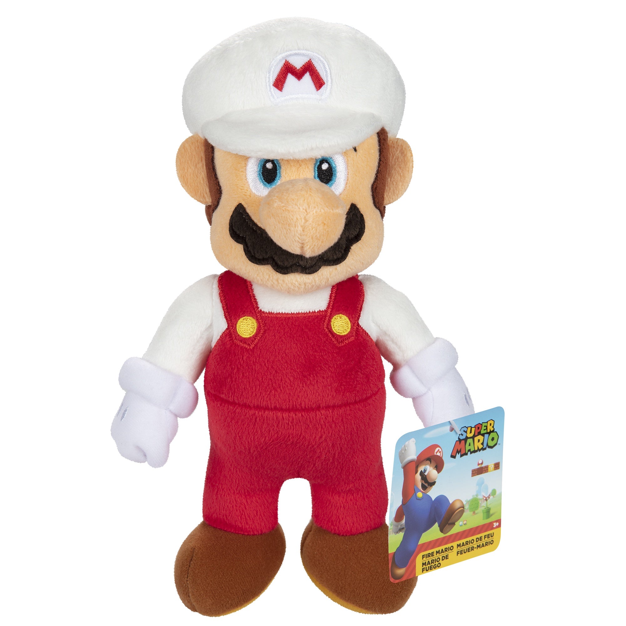 World of Nintendo Super Mario Plush - Fire Mario - Good Games