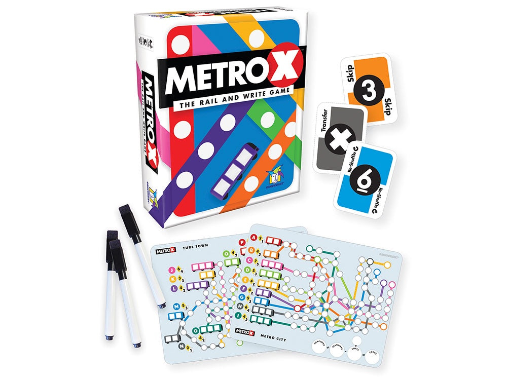 Metro X Rail and Write Game