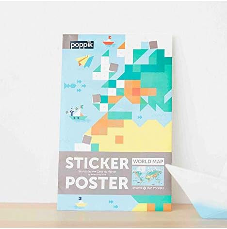 Creative Stickers - World Map (1600) - Good Games