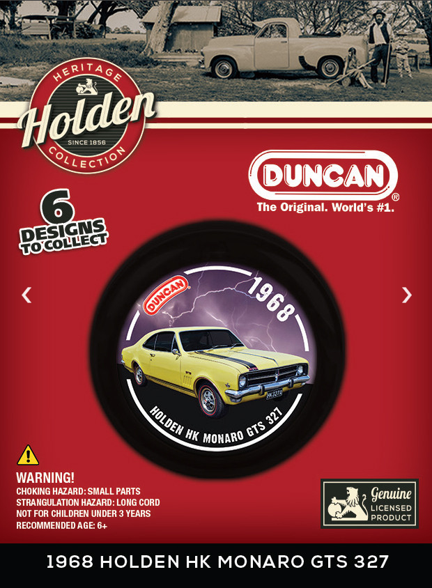 Duncan Heritage Holden Yo-Yo Collection - 1968 Holden HK Monaro GTS 327 - Good Games