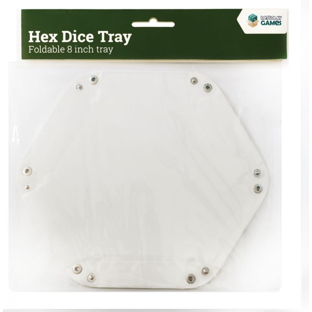 LPG Hex Dice Tray 8 White - Good Games