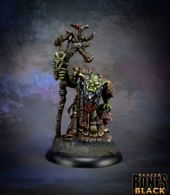 Reaper Bones Black - Surkar - Orc Shaman - Good Games