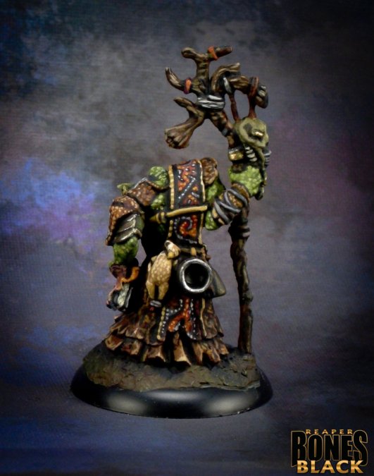 Reaper Bones Black - Surkar - Orc Shaman